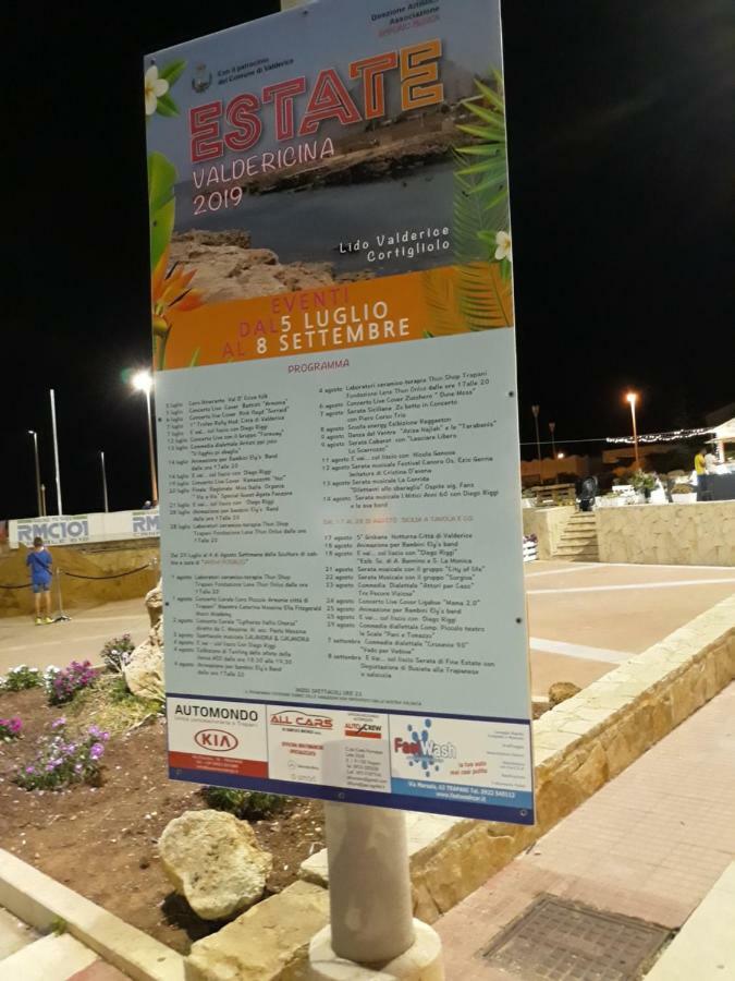 Casa Vacanze L'Orizzonte Aparthotel Valderice Luaran gambar